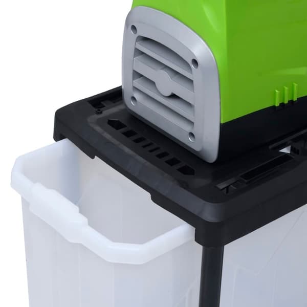 vidaXL Elektrisk kompostkvarn med uppsamlingslåda 2800 W