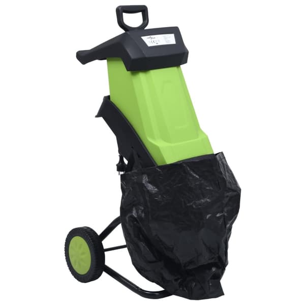 vidaXL elektrisk kompostkværn med 2 ekstra klinger 2400 W