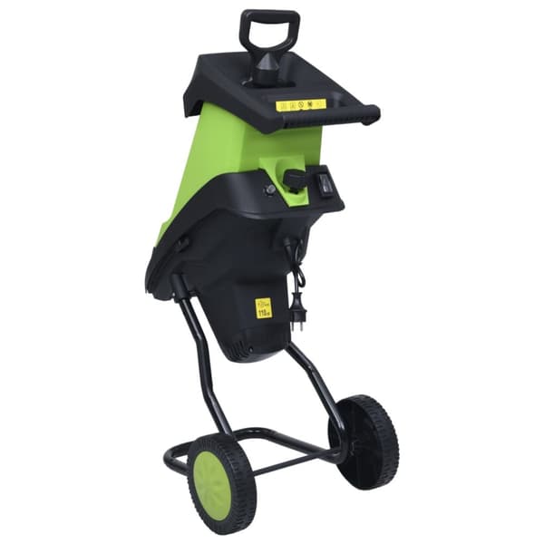 vidaXL elektrisk kompostkværn med 2 ekstra klinger 2400 W