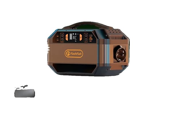 Transportabel solgenerator, 288,6Wh strømkapacitet, 330W AC-udgang,230V EU230V EU