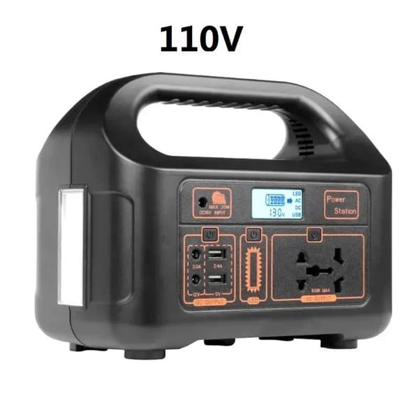 Bärbar kraftstation, 150W nominell effekt, 12AH LiFePO4-batteri,EU, 220V 150W 12AH