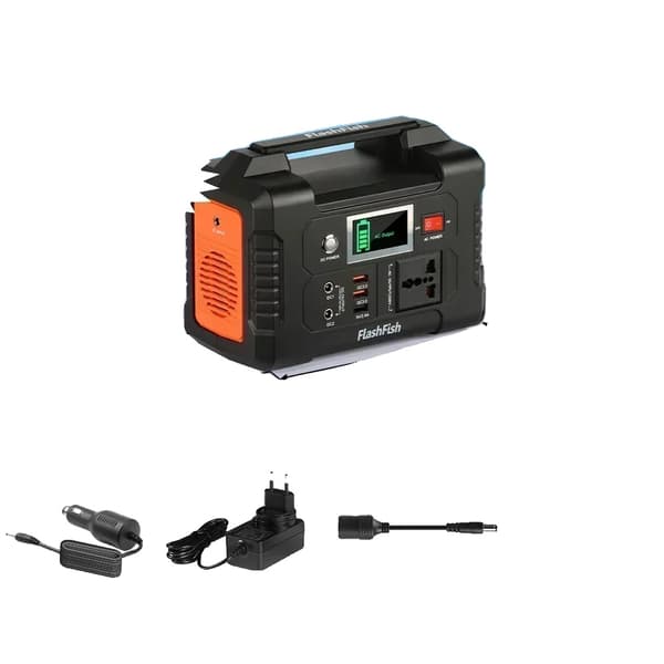Kannettava virtalähde, 200W AC-lähtö, 151Wh kapasiteetti,230V Yleinen