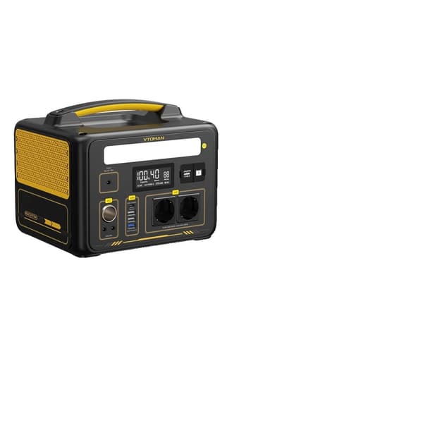 Strømgenerator, 299Wh batterikapacitet, 600W nominel effekt, 1200W spidseffekt,SPRING 600X
