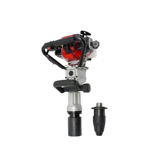 Bensiini-powered Post Driver, 32,7 cm³ iskutilavuus, 7000 r/min nopeus, yksisylinterinen moottori,Jh-55