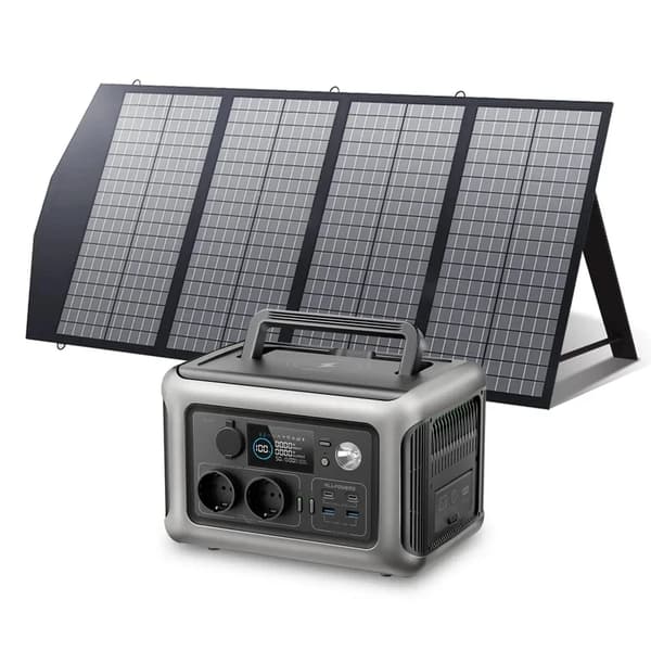 Bærbar Strømstation, 299Wh Kapacitet, 600W Udgivelse, Flere Opladningsporte,EU, R600 med 140W