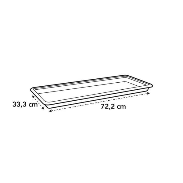 ELHO Green Basic XXL Tefat Ø 72,2 x H 5,5 cm - Svart
