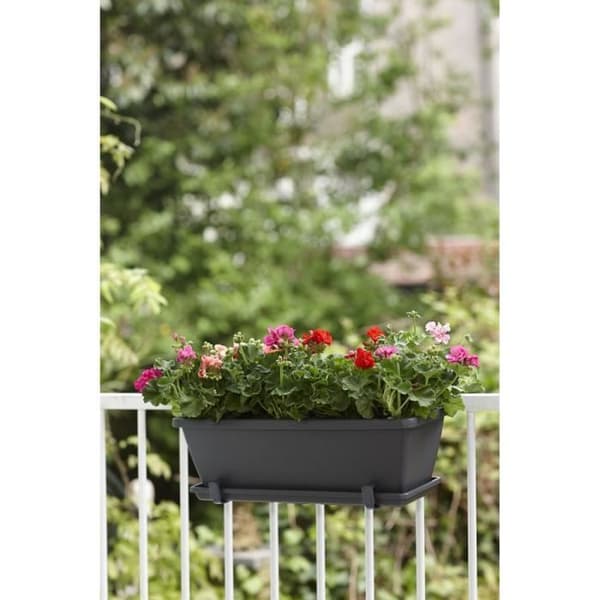 Barcelona Balkong - ELHO - 2054975 - Antracit - Rund - 40 cm