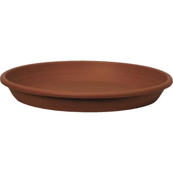 CILINDRO fat - Plast - Terrakotta - Ø22XH.3 cm