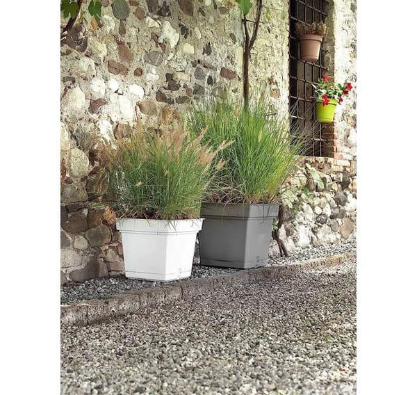 Plantepotte Stille 47cm x 47cm x h47cm, hvid