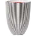 Miniatyrbillede 1 af 4: Capi Elegant Vas Groove 46x58 cm Ivory 445499