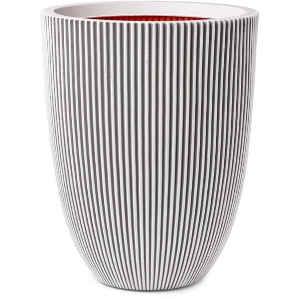Capi Elegant Vas Groove 46x58 cm Ivory 445499