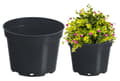 Miniatyrbillede 1 af 2: Plastikproduktionsgryde sort 15l 32 cm