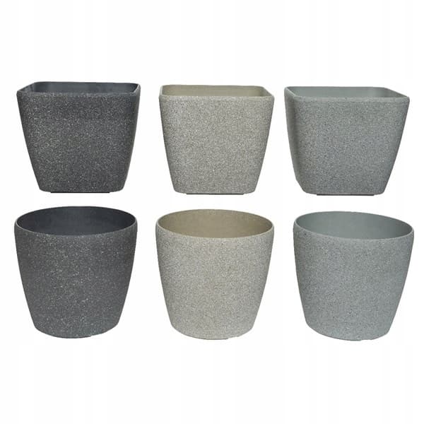 Urtepotte plastiklåg mix 22 cm