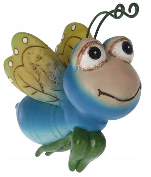 Blomkruka hänge dekorativ insektsfigur 11x6x9 cm