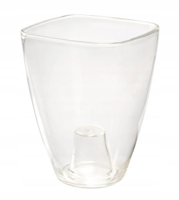 Orkidéöverdrag plast 12 cm transparent