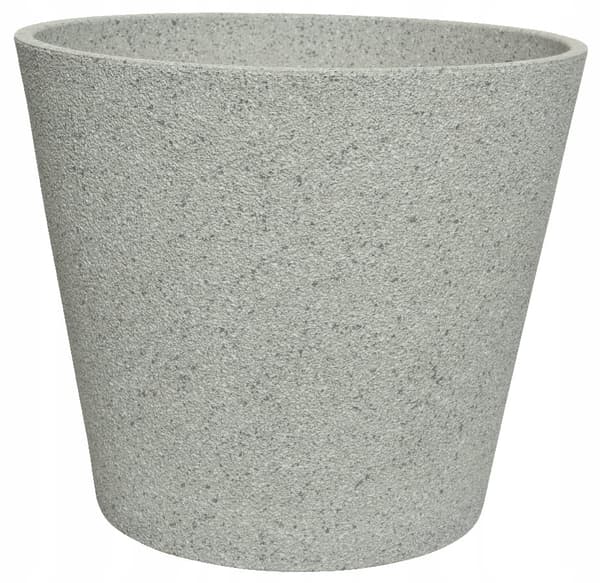 Runt koniskt överdrag 26,3x30 cm beige