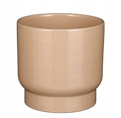 Klassisk stilfuldt betræk 23x26cm beige keramik