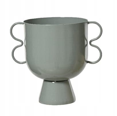 Metallinen kukkaruukun kansi 19x13,5x17cm Koristeellinen