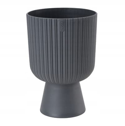 Antracit urtepotte 20,5x13,7cm ECO universal plastik havepotte Keli