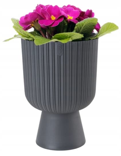 Antracit urtepotte 20,5x13,7cm ECO universal plastik havepotte Keli
