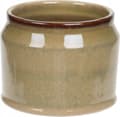 Miniatyrbillede 3 af 4: Porcelænslåg til en urtepotte på 12 x 9 cm