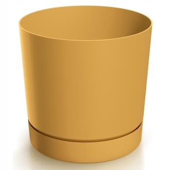 Urtepotte med underkop sennep 19,9 cm Tubo