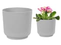 Miniatyrbillede 1 af 2: Platin plastikomslag mat til blomster Satina 15x14,9 cm