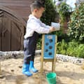Miniatyrbillede 2 af 3: CLASSIC WORLD EDU Økologisk sandkasse - Sandkasselegetøj Gul fra 3 år