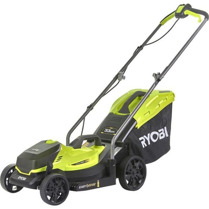RYOBI plæneklipper 18V - 1x 4,0 Ah - Klip 33 cm - RLM18X33B40