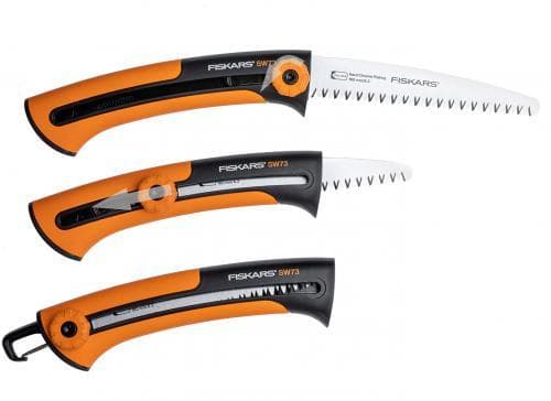 FISKARS XTRACT SW73 LITEN fällbar grensåg, grensåg, såg bushcraft