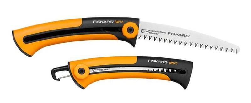 FISKARS XTRACT SW73 LITEN fällbar grensåg, grensåg, såg bushcraft