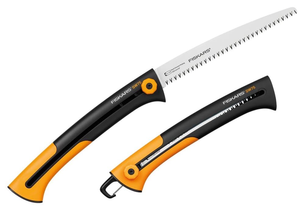 FISKARS XTRACT SW75 STOR, fällbar grensåg, grensåg, såg bushcraft
