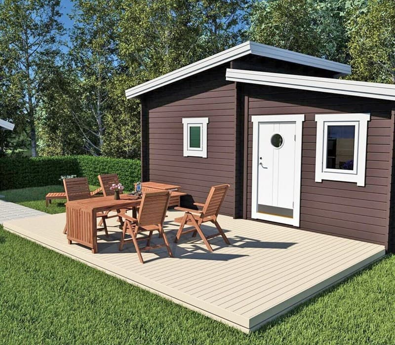 Sorselestugan Attefallshus Funkis 24 m² 1