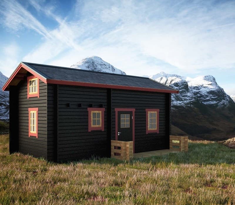 Sorselestugan Attefallshus Torp Med Loft 24 m² 1