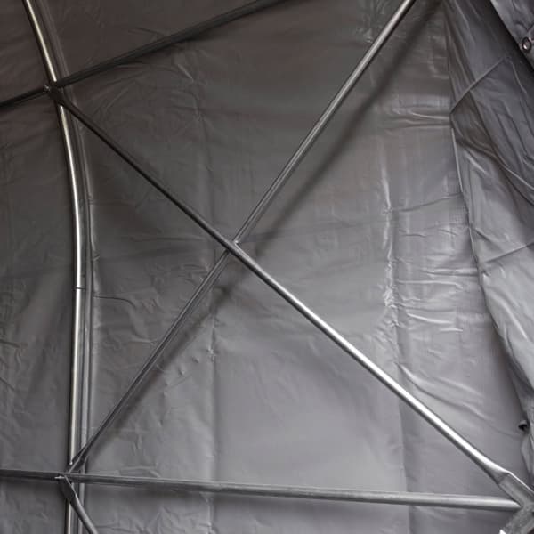 Fornorth pressutalli 3,5x7,5m, tummanharmaa
