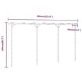 Miniatyrbillede 6 af 8: vidaXL pergola 385x40x205 cm bambus