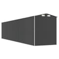 Miniatyrbillede 6 af 9: vidaXL haveskur 192x938x223 cm galvaniseret stål antracitgrå