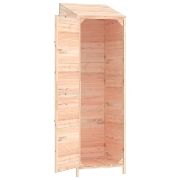 vidaXL Hageskur 55x52x174,5 cm heltre gran