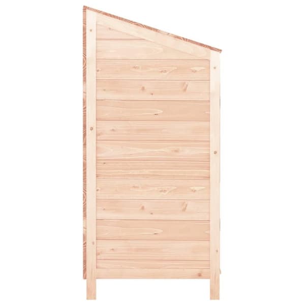 vidaXL Hageskur 102x52x112 cm heltre gran