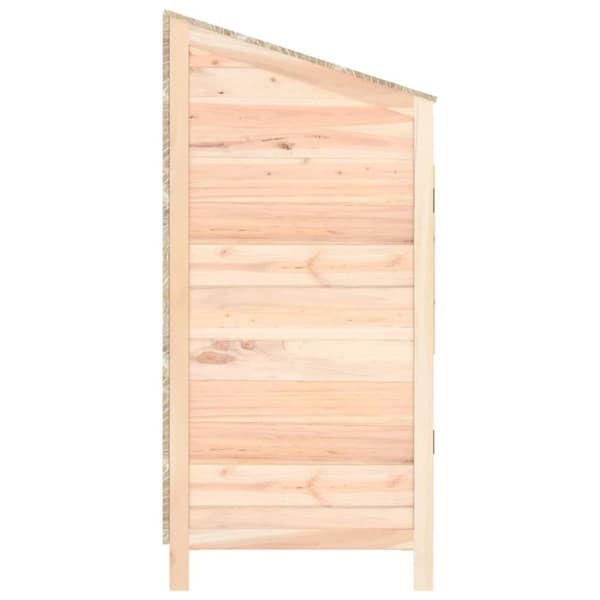 vidaXL haveskur 55x52x112 cm massivt grantræ