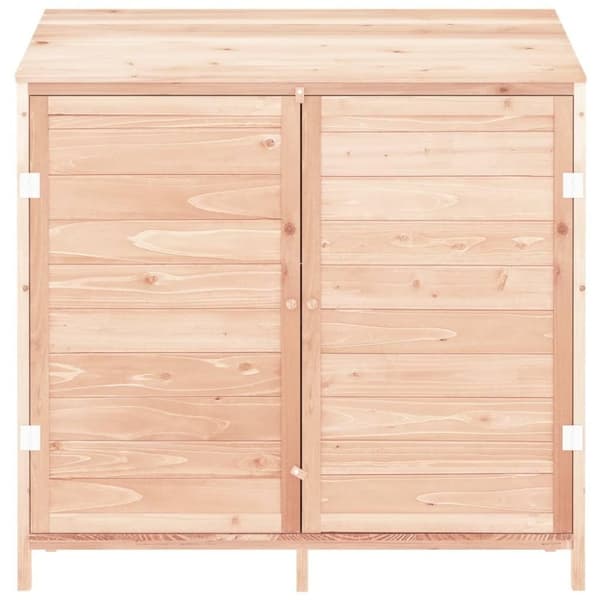vidaXL haveskur 102x52x112 cm massivt grantræ