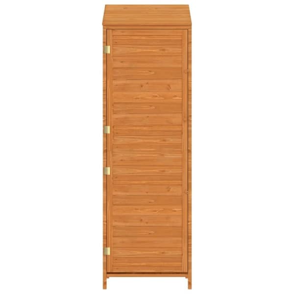 vidaXL Puutarhavaja ruskea 55x52x174,5 cm täysi kuusi