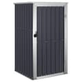 Miniatyrbillede 1 af 9: vidaXL redskabsskur til haven 88x89x161 cm galvaniseret stål antracit