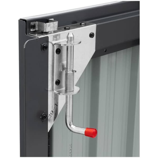 Uniprodo Soplåda metall - 2 ton (240 L) - låsbar