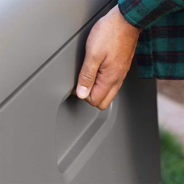 Lifetime Ultra Resistant Tavaratila Taitettavalla Kannella Exterior Kirkas