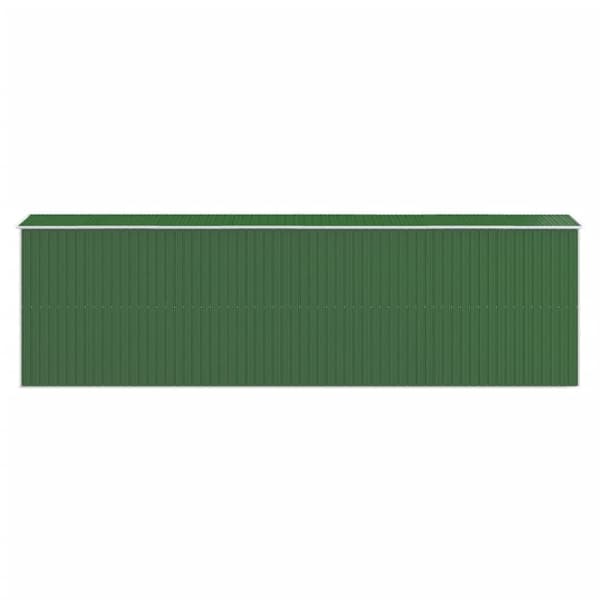 haveskur 192x689x223 cm galvaniseret stål grøn