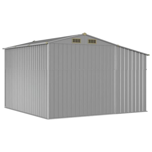 haveskur 277x279x179 cm galvaniseret stål grå