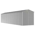 Miniatyrbillede 7 af 10: haveskur 191x810x198 cm galvaniseret stål lysegrå