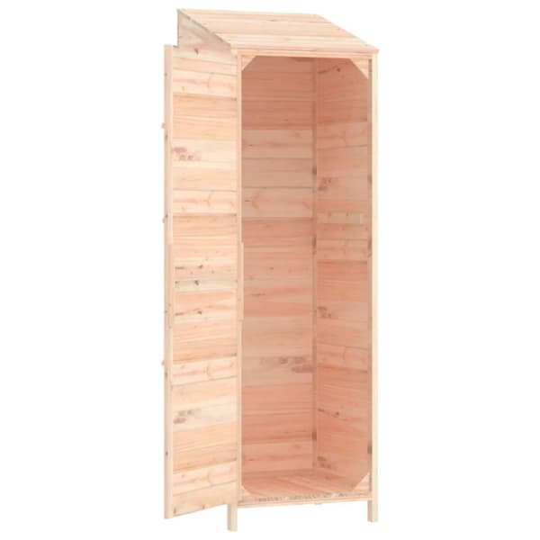 haveskur 55x52x174,5 cm massivt fyrretræ