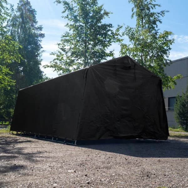 Fornorth Bærbar Garasje 2.7x5.1m, svart